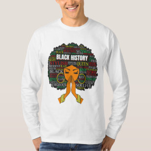 Black History Month Melanin Queens Sista Queen Wom T-Shirt