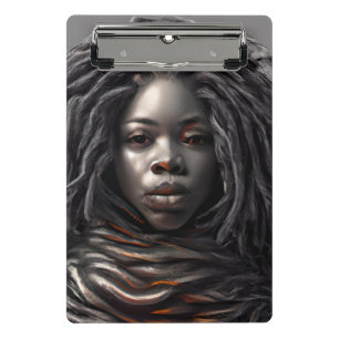 Black History Month Melanin Women Black Girl Magic Mini Clipboard