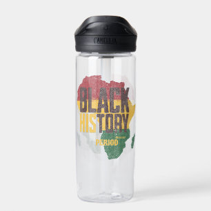  Black History Month  Pan-African  for students Water Bottle