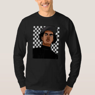 Black History Month Panther Party 1966 Checkerboar T-Shirt