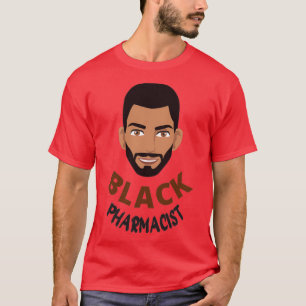 Black History Month Pharmacist Power African Ameri T-Shirt