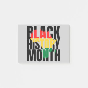 Black History Month Post-it Notes