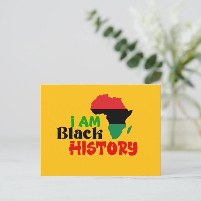 Black History Month Postcard (Standing Front)