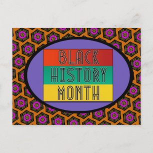 Black History Month Postcard