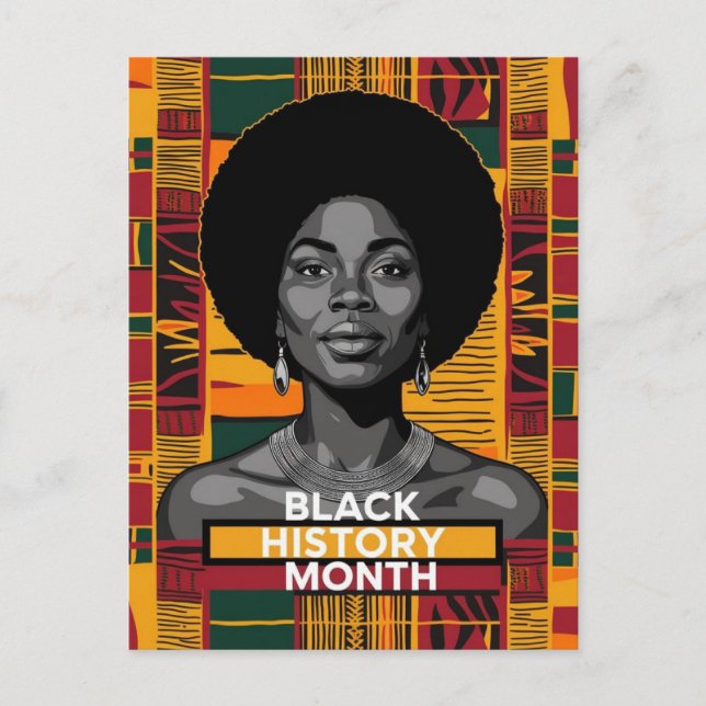 Black History Month Postcard (Front)