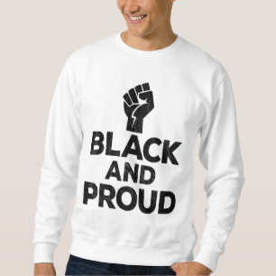 Black History Month Power Gift Women Men Kids Sweatshirt