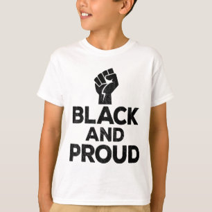 Black History Month Power Gift Women Men Kids T-Shirt