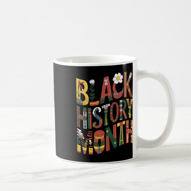 Black History Month Pride _1  Coffee Mug (Right)