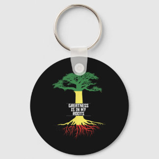 Black History Month Pride African American History Key Ring