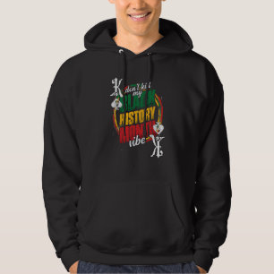 Black History Month Proud Black Poker Player Appar Hoodie