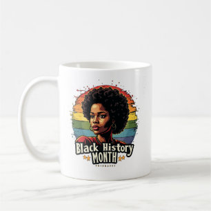 Black History Month – Proud Black Woman Coffee Mug