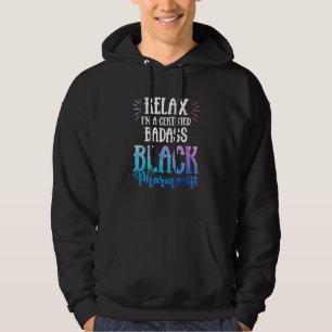 Black History Month Relax Pharmacists African Amer Hoodie