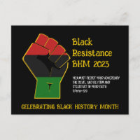 BLACK HISTORY MONTH Resistance
