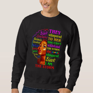 Black History Month Shirt African Woman Afro I Am