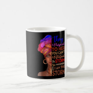 Black History Month Shirt African Woman Afro I Am  Coffee Mug