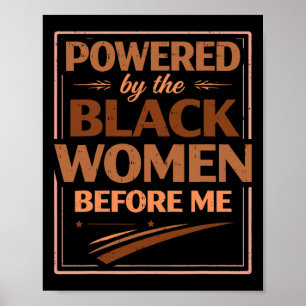 Black History Month Shirts Women Men Kids African Poster
