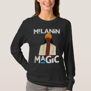 Black History Month Sista Melanin Magic Women Aunt T-Shirt