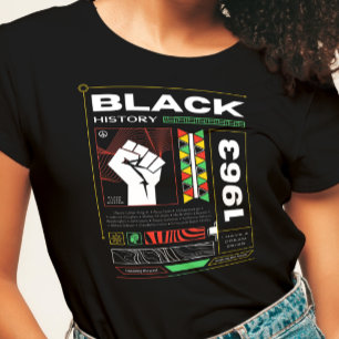Black History Month Streetwear Brutalism T-Shirt