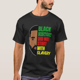 Black History Month Strong Black Man Junenth King T-Shirt