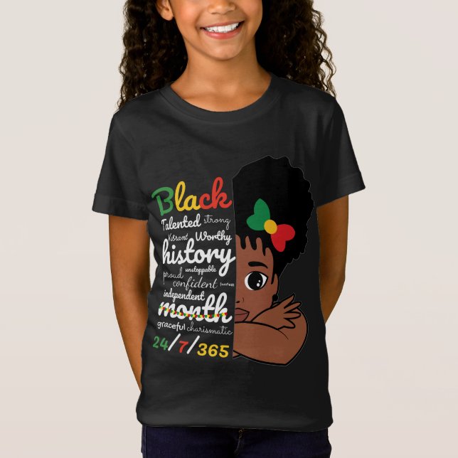 Black History Month  T-Shirt (Front)