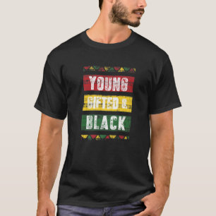 Black History Month T Young Gifted African Woman A T-Shirt