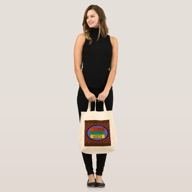 Black History Month Tote Bag (Front (Model))