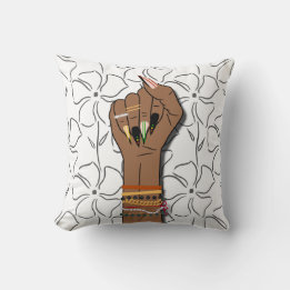 Black History Month Tribute: African Diaspora Hand Cushion