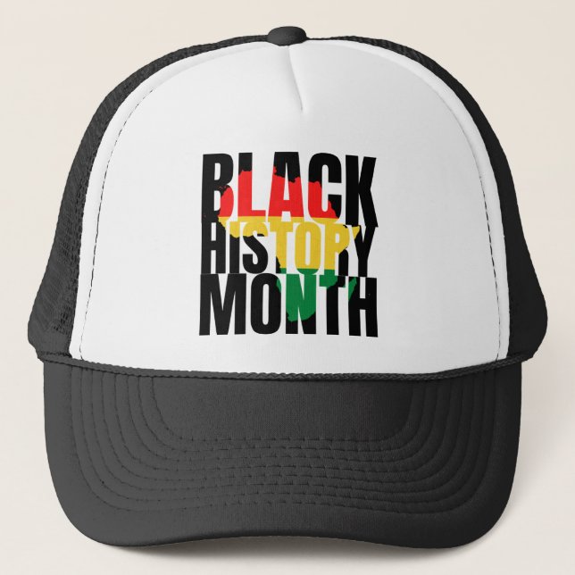Black History Month Trucker Hat (Front)