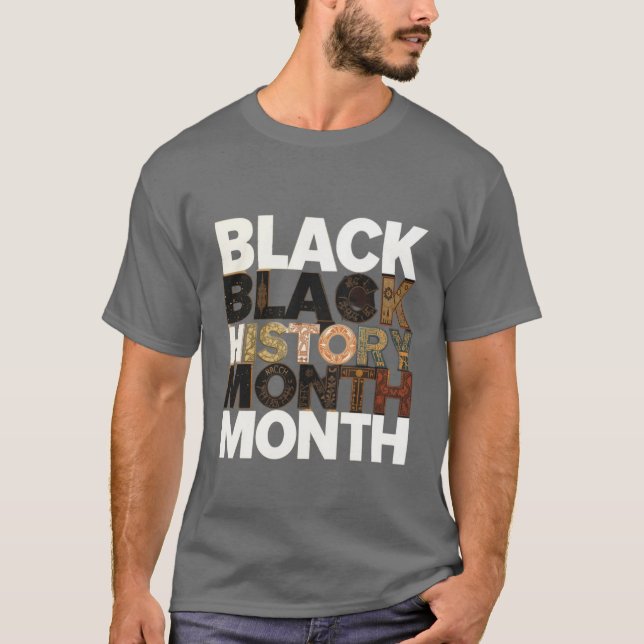 Black History Month-Unity in Colour T-Shirt (Front)