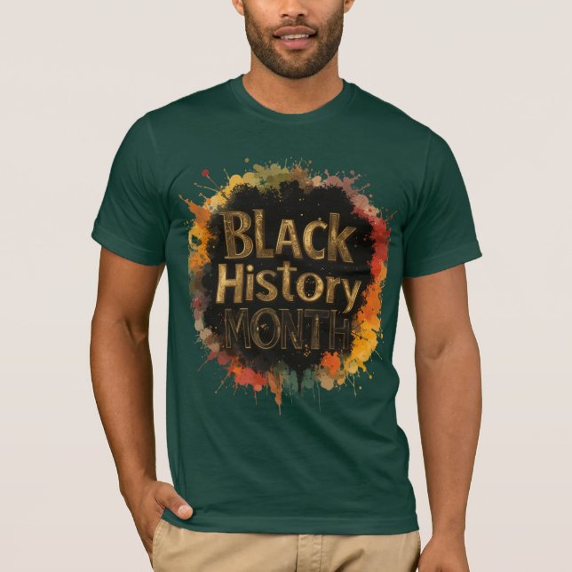 Black History Month-Unity in Colour T-Shirt (Front)