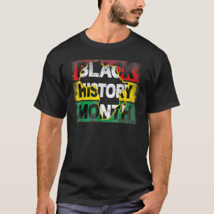 Black History Month Vintage Africa Map 1 T-Shirt