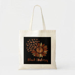 Black History Month Woman Girl Storm African Melan Tote Bag