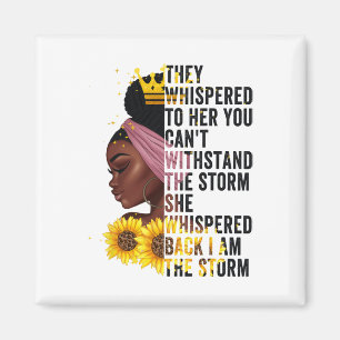 Black History Month Women African Afro I Am The St Magnet