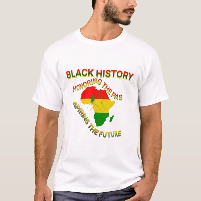 Black History Mounth Quotes T-Shirt (Front)