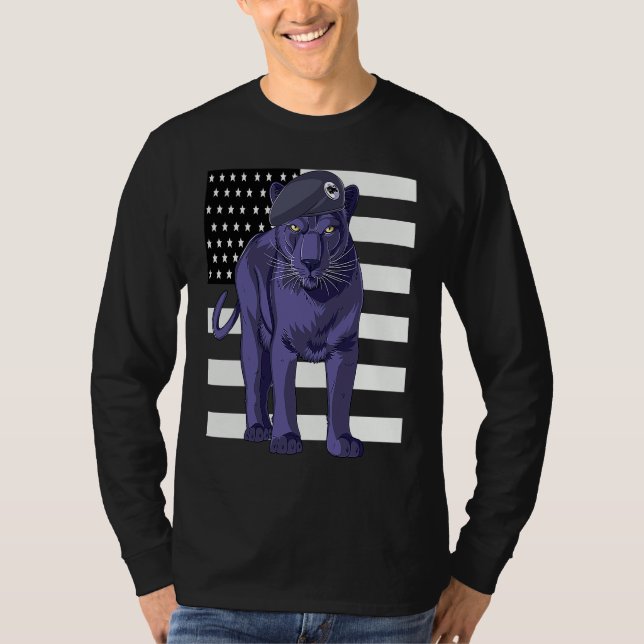 Black History Panther Party T-Shirt (Front)