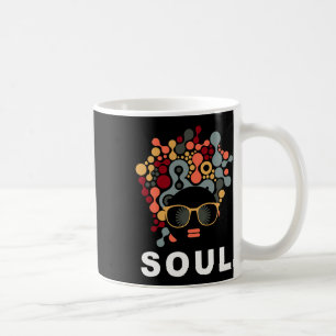 Black History Power Gift Melanin American African Coffee Mug