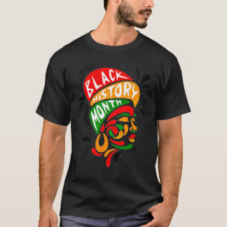 BLACK HISTORY QUEEN Melanin African American Histo T-Shirt