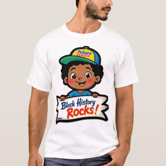 Black History Rocks: Celebrating Legacy and Power T-Shirt