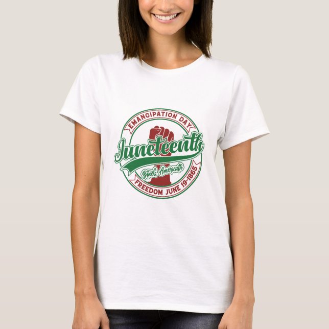 Black History Shirt | Juneteenth 1865 (Front)