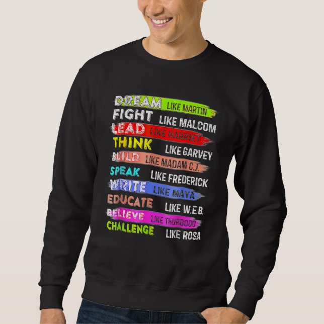 Black History  Sweatshirt (Front)