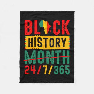 Black History T Shirts Black History Month Shirt 2 Fleece Blanket