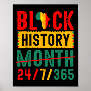 Black History T Shirts Black History Month Shirt 2 Poster