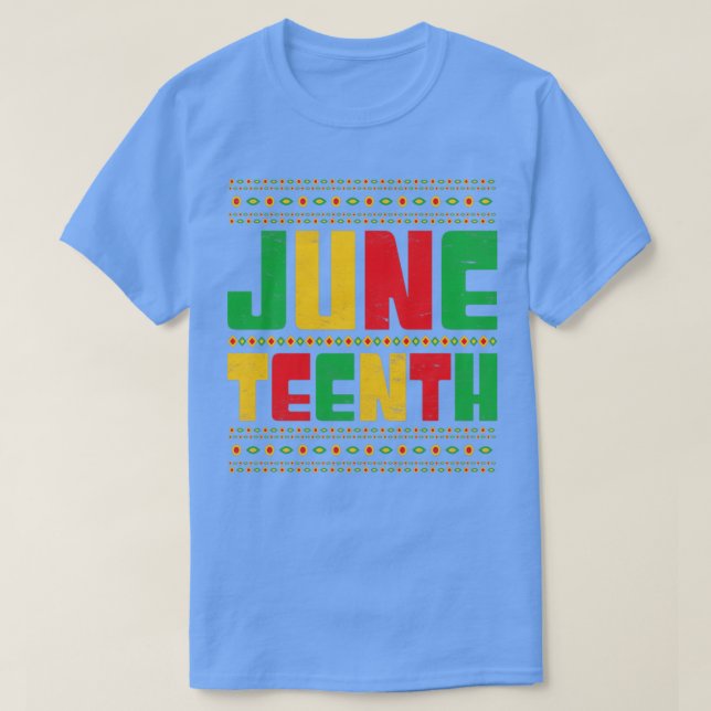 Black History United States Freedom Afro American  T-Shirt (Design Front)