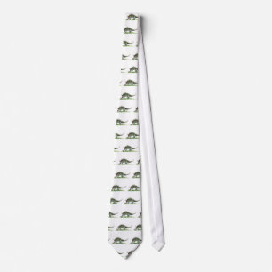 Black Hodag Monster Rheinlander Wisconsin Tie