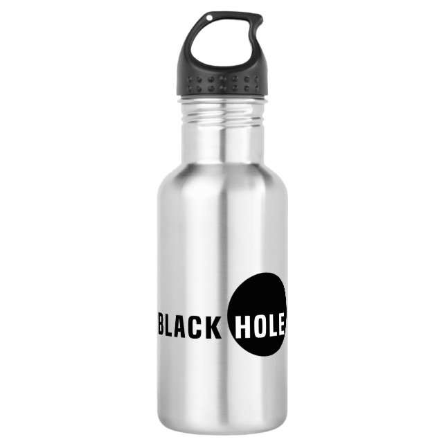 Black Hole 532 Ml Water Bottle (Front)