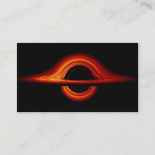 Black Hole Accretion Disc Business Card