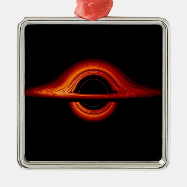 Black Hole Accretion Disc Metal Tree Decoration (Front)