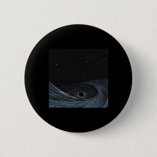 Black Hole Anime Style Sticker 6 Cm Round Badge