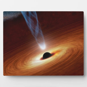 Black Hole Astronomy Space Art Plaque