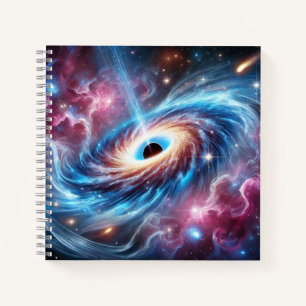 Black Hole & Astrophysics Cosmic Energy & Space Notebook